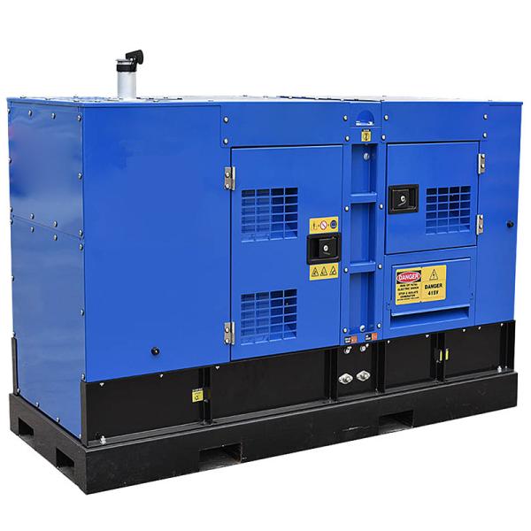静かな動作と水冷却システムを持つAC3相ディーゼル工業発電機セット
