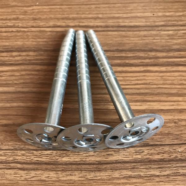 Штепсельные вилки стены изоляции нержавеющей стали, пефорированный ноготь анкера изоляции металла