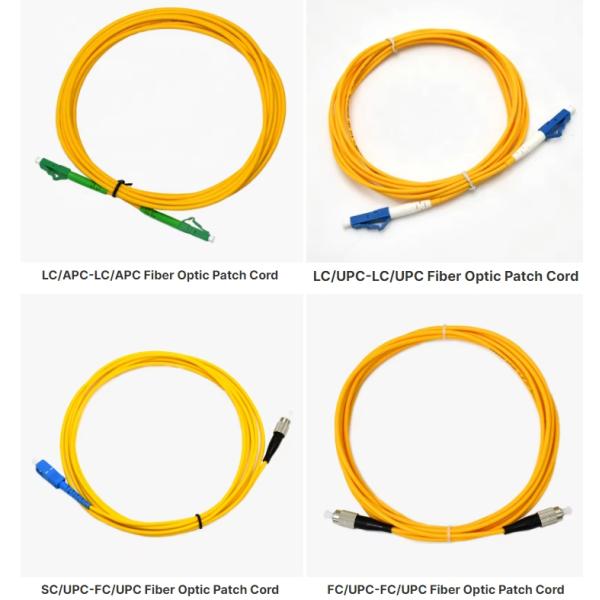 LC UPC к ST UPC оптоволоконный пластырь Шнур оптоволоконный пластырь