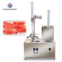 0.75KW 380V la peau de papaye de courge de cire de potiron de machine d'épluchage de fabricant de source et de découpage en tranches et découpage en tranches