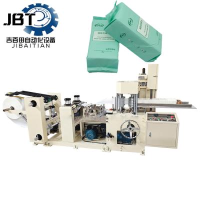 Customizable Face Tissue Making Machine Environmental Friendly 100-150 Pieces Per Minute
