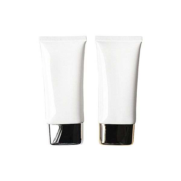 50ml Super Oval Good Barrier Against Moisture And Air Cosmetic Plastic Soft Tube Utilizing Silk Screen Printing And Laminated Materials For Cosmetic Packaging