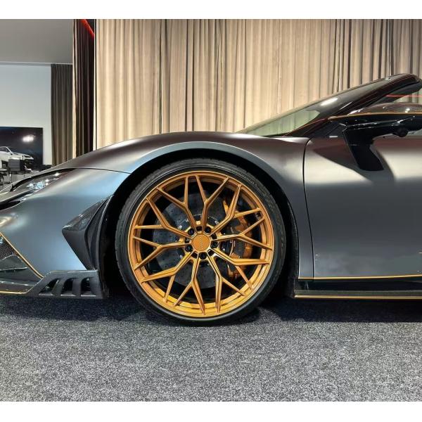 Ferrari SF90 Carbon Fiber Body SF90 KY PP Plastic Diffuser Spoiler Side Skirt Body Kit