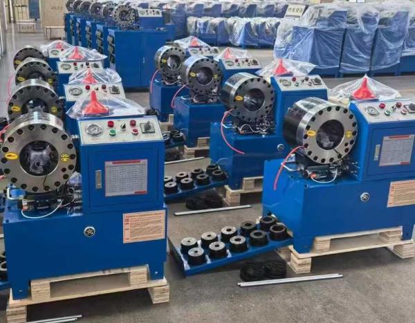 DX68 Mobile Hydraulic Hose Crimping Machine with New Technology Forging Process and 220v/240v/380v/415v Voltage Options