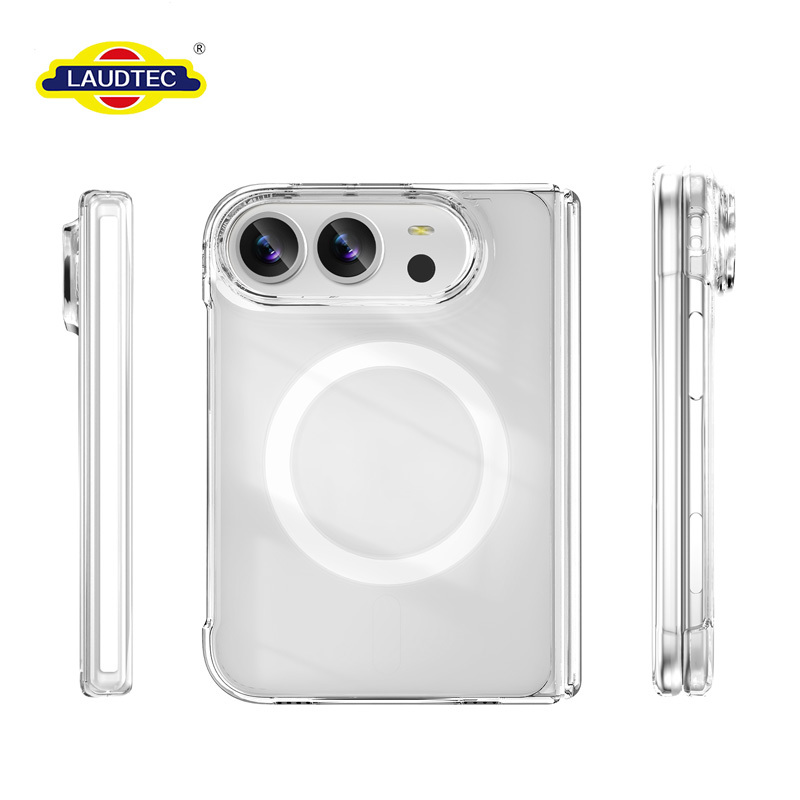 Wholesale HD Clear Foldable Phone Case for iPhone 18 Fold High Transmittance Ultra-Light OEM/ODM Supported