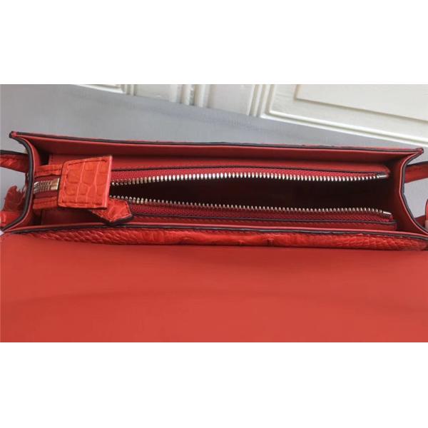 Genuine Crocodile Skin Lady Small Flap Purse Authentic Alligator Leather Women Sling Shoulder Bag Female Cross Body Bag