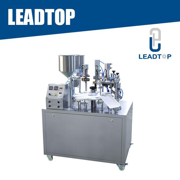 Semi Automatic Aluminium Tube Filling And Sealing Machine For Food Industries