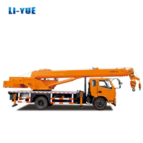 China Brand 8 Ton Right Hand Drive Mini Mobile Truck Crane For Sale