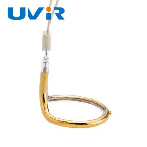 UVIR Gold Coated Quartz Ring Infrared Heater Lamp 100-7600W