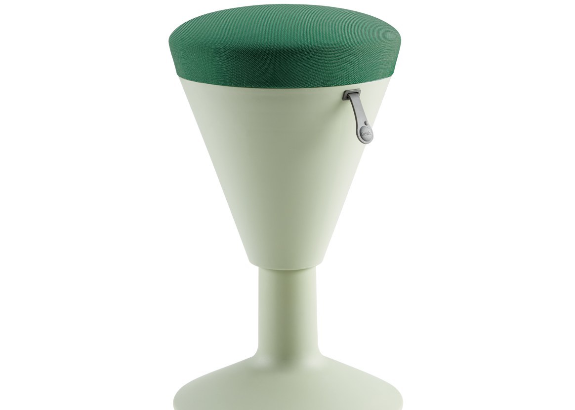 Chessy Office Stool with Flexible Silhouette, 13kg Weight, and Dimensions W345*D345*H510(mm)