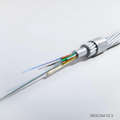 China Opgw Fiber Optic Cable Manufacturer 12 24 36 Fibers Composite Overhead Ground Wire  Price