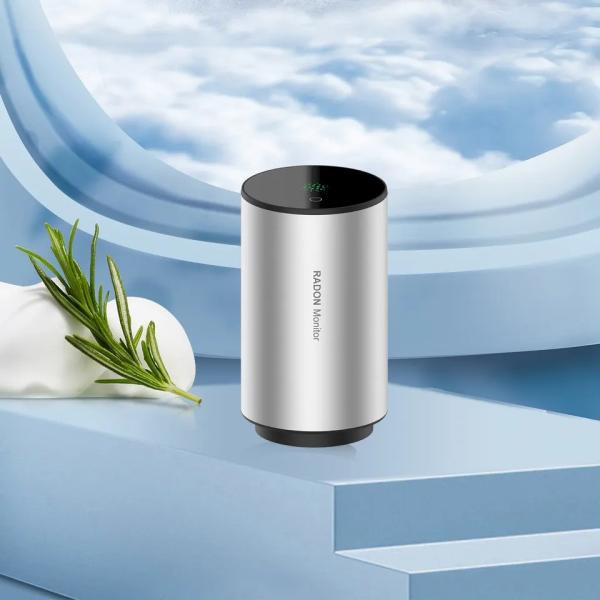 RN-PRO 200 Radon Monitor with Pulsed Ion Chamber Sensor, Wi-Fi Connectivity, and Vibration Alarm for Home and Office Safety