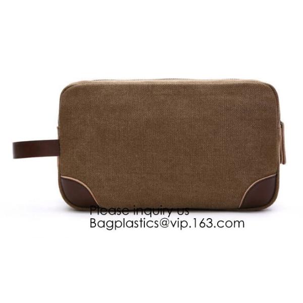 Plain Personalized Organic Travel Cotton Canvas Makeup Bag,Promotional Beauty Makeup Bag Custom Printed Logo Canvas Zipp