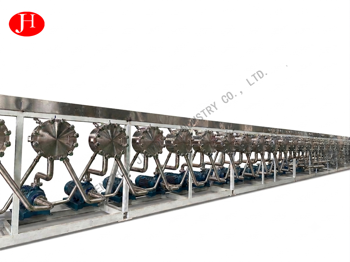 Food Grade Cassava Starch Separator Machine Stainless Steel Root Tuber Starch Extraction Equipment