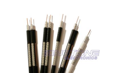 FEP Insulation Plenum RG6 3GHZ Coaxial Cable Quad - Shield with CMP PVC