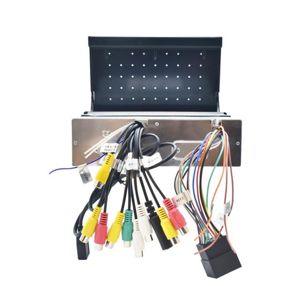 Manual Retractable Screen Car Stereo AUX IN ROHS 7 Inch Retractable Car Stereo