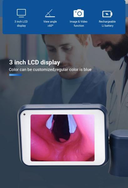 Veterinary use flexible endoscope Fiber Optic Anesthesia video laryngoscopy difficult airway pediatric neonate