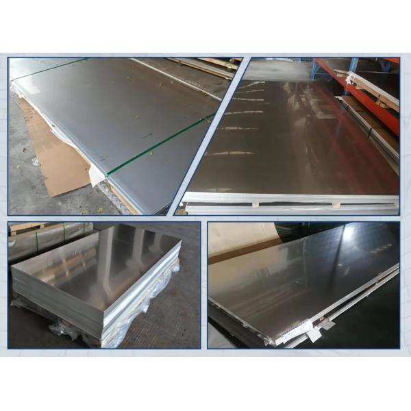 Flat Rustproof Stainless Steel Mirror Sheet Alkali Resistant Stainless Metal Plate