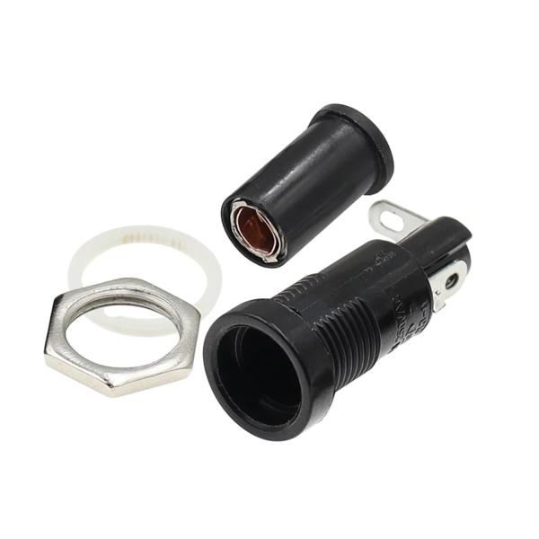 R3-11 H3-11 AC eléctrico de 250 V 10A 5x20 mm tubo de vidro segurador de fusível parafusado