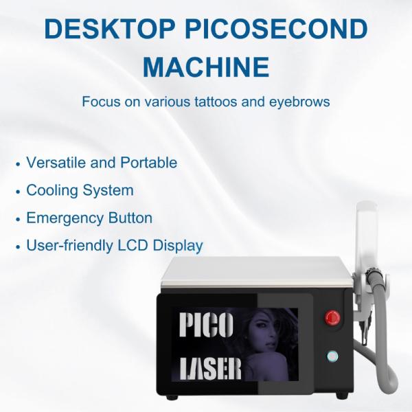 High Power Q Switched Laser For Tattoo And Spot Removal ND YAG Laser Beauty Equipment For Pigment And Acne Treatment