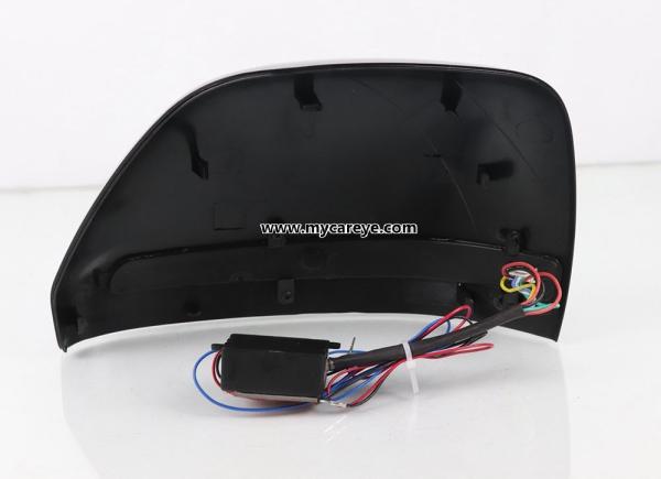Nissan Patrol Flowing LED Side RearView Mirror Black Cover Replacement Turn Signal Lights