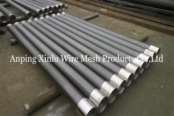 8-5/8 50bar Stainless Steel 304/316 Wedge Wire Water Well Screen Pipe For Water Supply