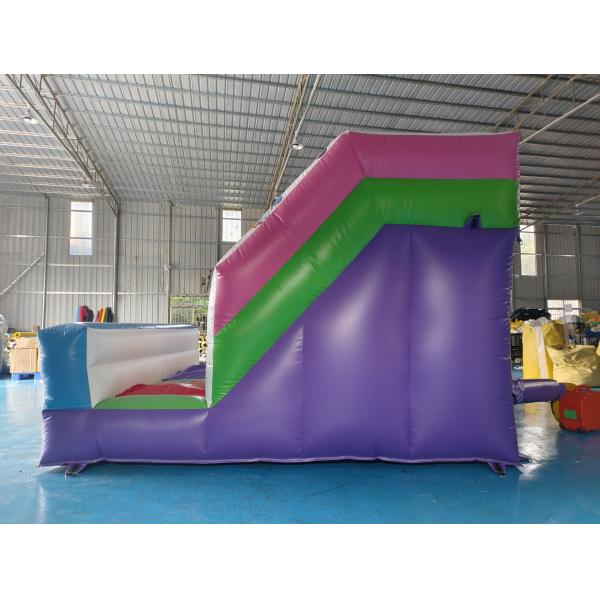 Commercial 0.55 Pvc Digital Printing Inflatable Dry Slide Mickey Mouse Cartoon Inflatable Castle For Outdoor For Kids