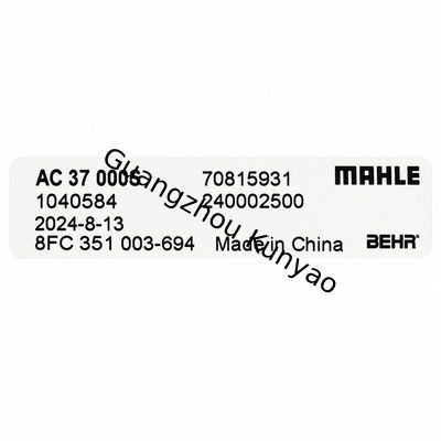 MAHLE Parallel Flow Car AC Condenser with R134a Refrigerant for Land Rover OE LR110621