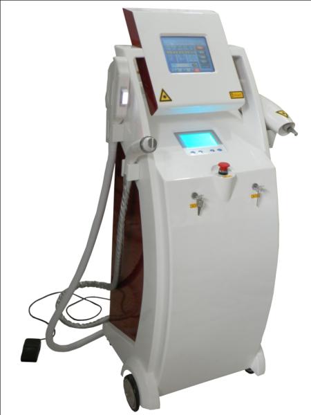 2000W Women IPL SHR Hair Removal Systems / Laser Treatment For Facial Hair
