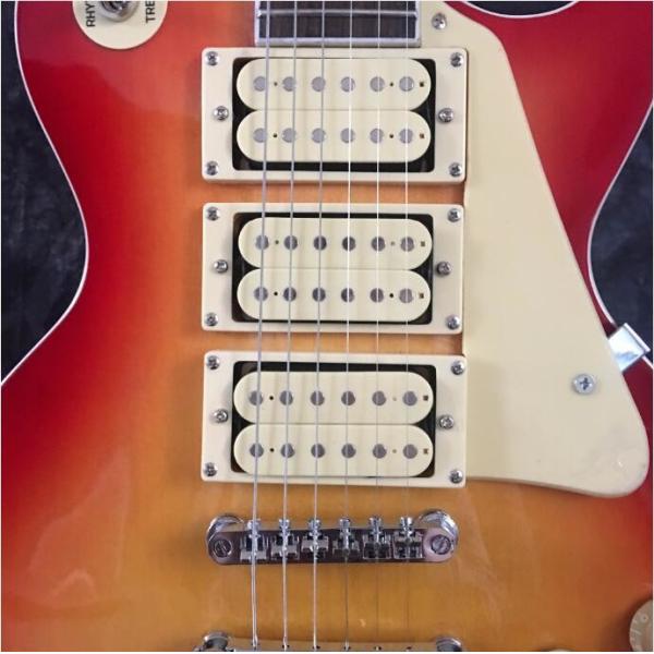 2018 frehley signature Ace guitar style, custom shop Ace frehley 3 pickups Electric Guitar