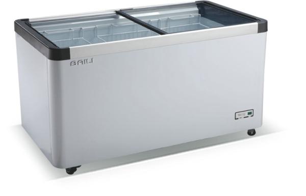 Top Glass Door Chest Commercial Refrigerator Freezer For Frozen Food WD-330