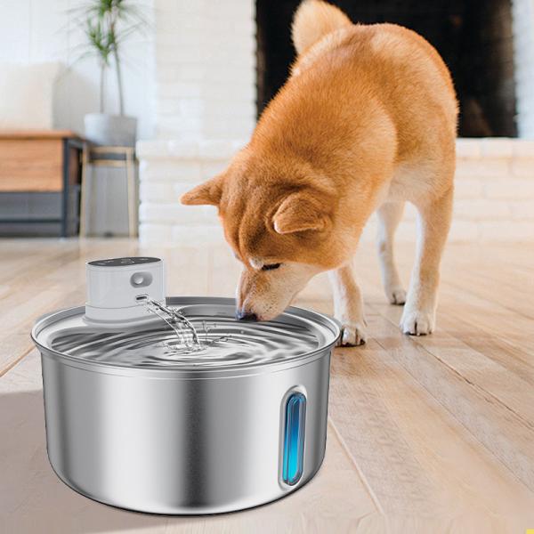 Distributeur d'eau intelligent ultra-silencieux pour animaux de compagnie 5,5L, 880g