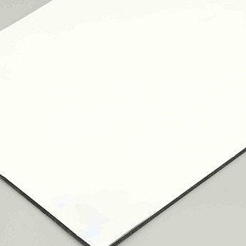 Milky PE Aluminum Composite Panel 2mm - 6mm Thick Decoration Acp Wall Cladding