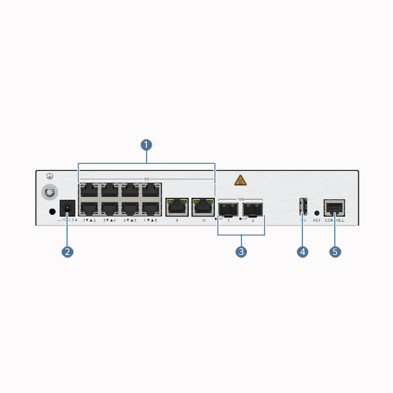 02354KMV WLAN Access Controller AirEngine 9700-S 10*GE 2*10GE SFP+
