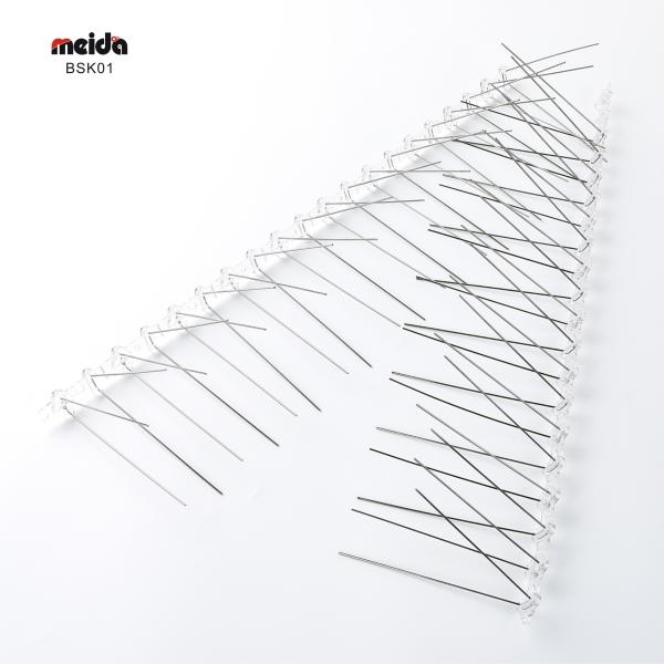 Outdoor Balcony Roof Plastic Stainless Steel Anti Pigeon Bird Spikes Deterrent Device