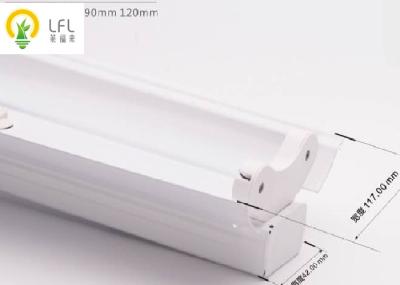 Batten Light Fitting For T5 Tube Batten , Plastics / Metal Material LED Batten Fitting