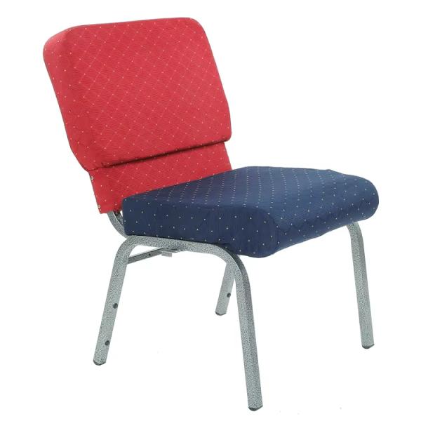 Stacking Church Chairs Interlocking Spray Painting Finish For Modern Look
