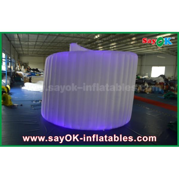 Kampa Air Tent White Inflatable Led Lighting Inflatable Sprial Wall Photo Booth Background