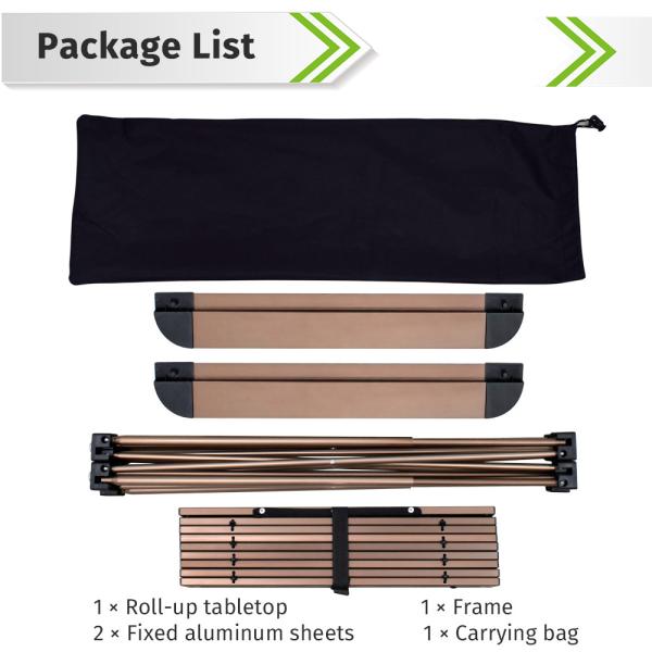 6061 Aluminum Camping Table