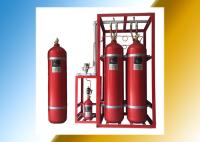 Le volume 80L 90L de cylindre de système de suppression des incendies du gaz inerte IG100 a enfermé l'inondation