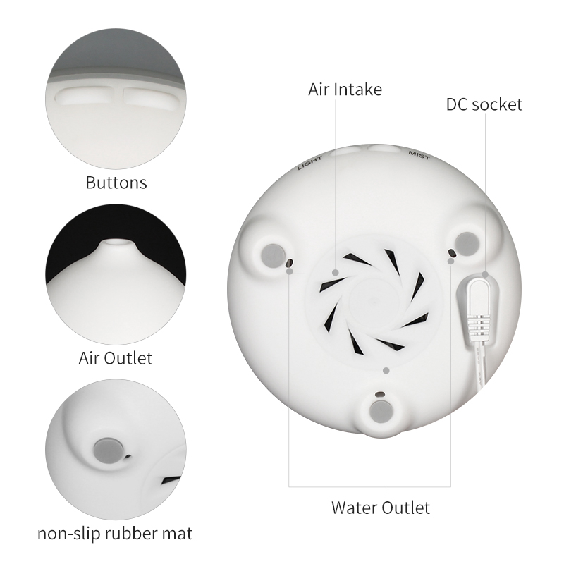 Classic Style 100ml Electric Aroma Air Essential Oil Diffusor Aromi Difuser Ultrasonic Water Atomizer Ultrasonic Aroma Sprayer