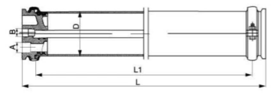 Membrana del Ro Frp del recipiente del reactor de la ósmosis reversa que contiene 4040 recambios del filtro de agua de los SS 304