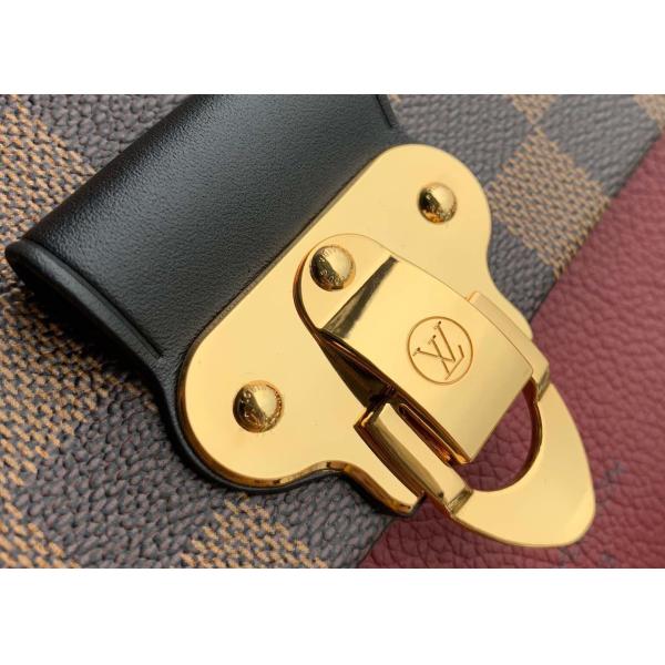 M40108 M40109 M401130 M40312 Damier Ebene Carvas And Soft Cowhide With Unique Design Chain Cross-Body Bag