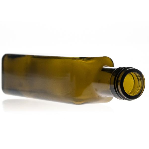 250ml 500ml Small Olive Oil Bottles , Green Olive Oil Bottle Matte Frosted Surface