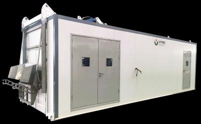 Shredded Medical Waste Disposal Machine Pharma Waste Integration System