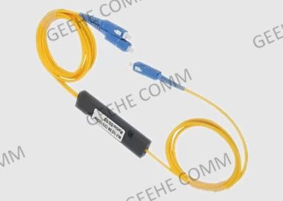 Divisor blockless exterior 2 do cabo de fibra ótica de 1.5M SC/APC na saída