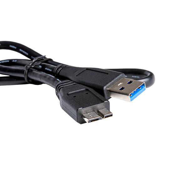 Black USB3.0 RJ45 Extension Cable Charging Data Transfer Cable