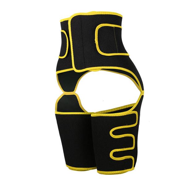 Correia magro suada neopreno do ajustador da coxa da cintura do estômago 3XS para coxas