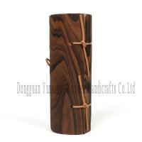 Boîte à parfum en bois vide Boîte à parfum en bois brûlé Boîte en bois gravée