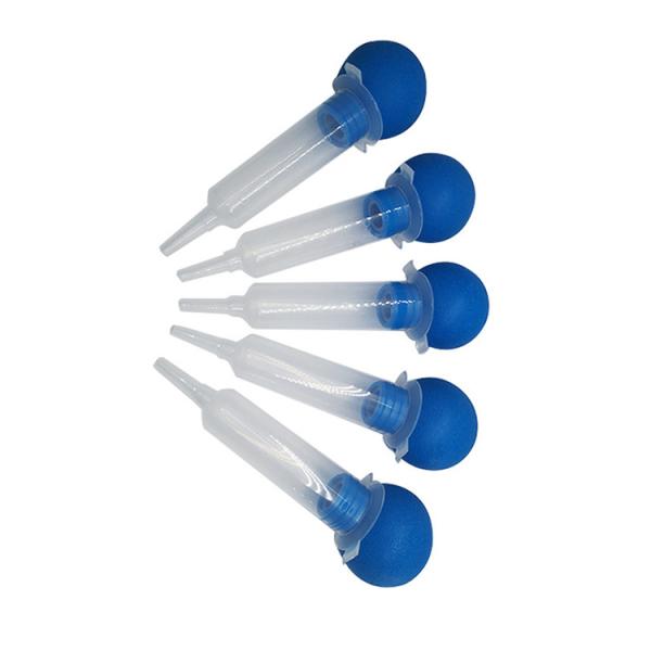 Large Medical Disposable Products Plastic Enema Bulb Type Irrigation Syringes 60Ml